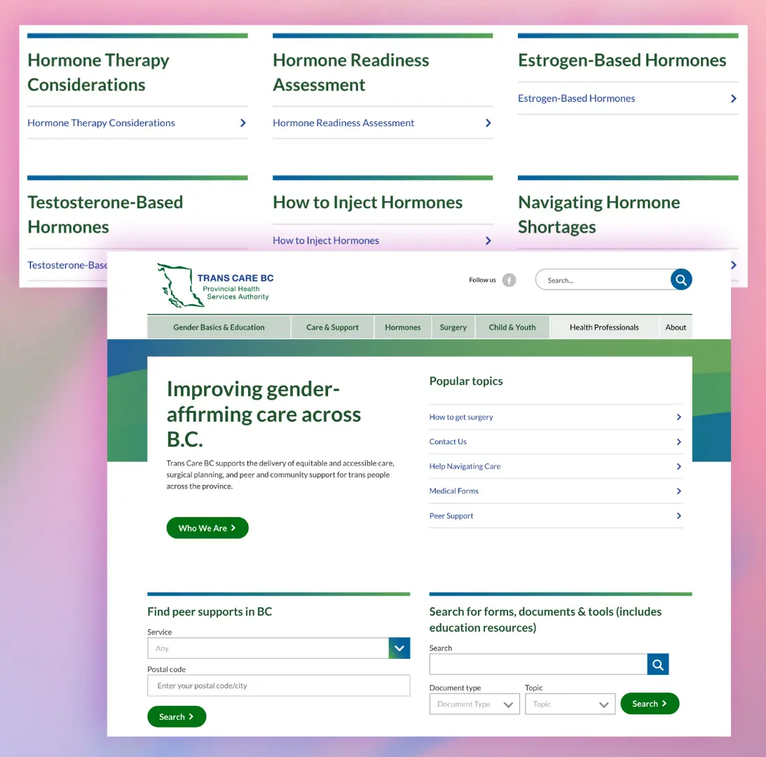 TransCare BC Resources